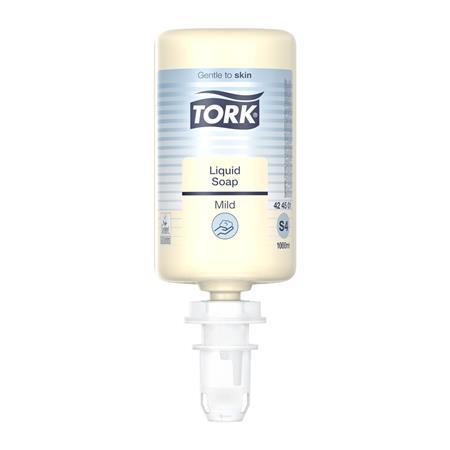 Tekuté mydlo, 1 l, S4 systém, TORK, svetložltá 1