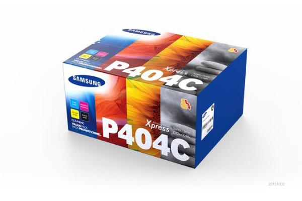 CLT-P404C toner multipack do tlačiarní SL C430W, SL C480W, SAMSUNG b+c+m+y, 1,5k + 3x1k 1