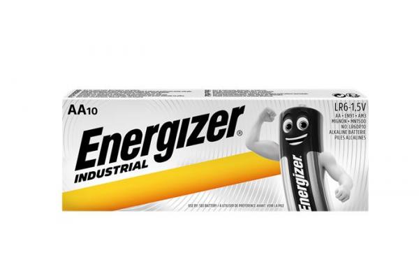 Batéria  AA ceruzková, 10 ks, ENERGIZER ""Alkaline Power Industrial" 1