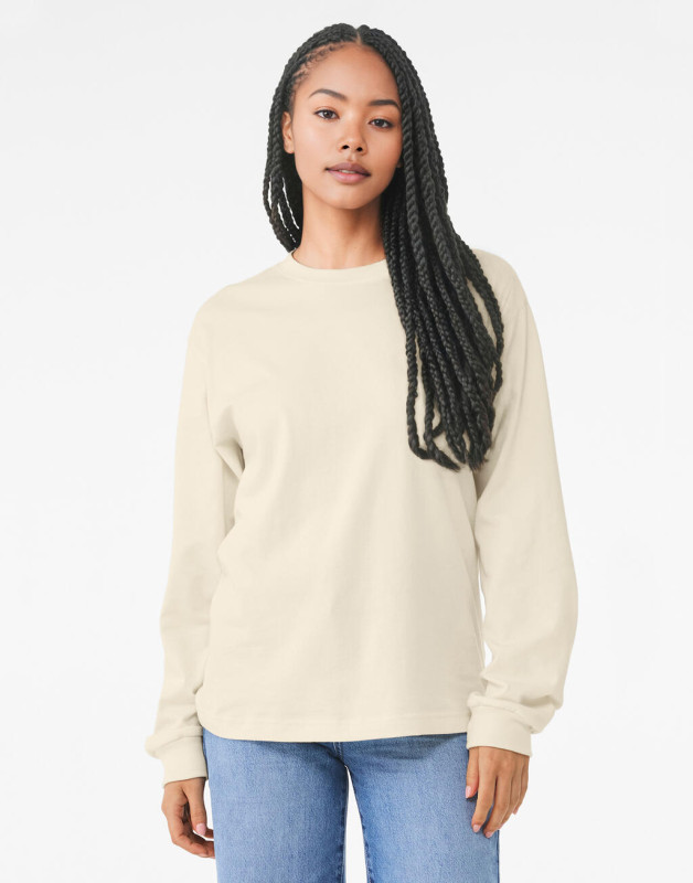 Unisex Heavy Boxy Long Sleeve Tee 6