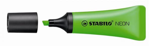 Zvýrazňovač, 2-5 mm, STABILO "Neon", zelený 2