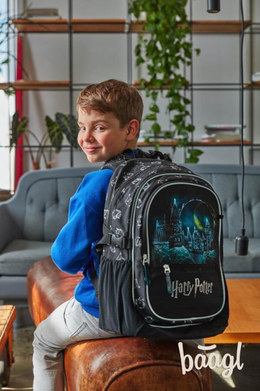 BAAGL SET 3 Core Harry Potter Bradavice: batoh, peračník, vrecko 11