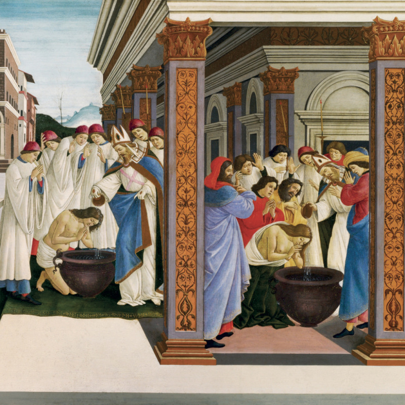 NOTIQUE Grid calendar Sandro Botticelli 2027, 30 x 30 cm 10