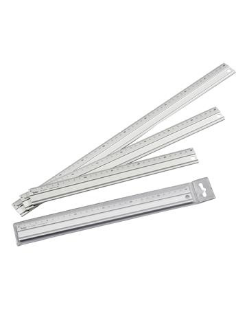 Pravítko, hliníkové, protišmykové, 50 cm, FOLIA 3