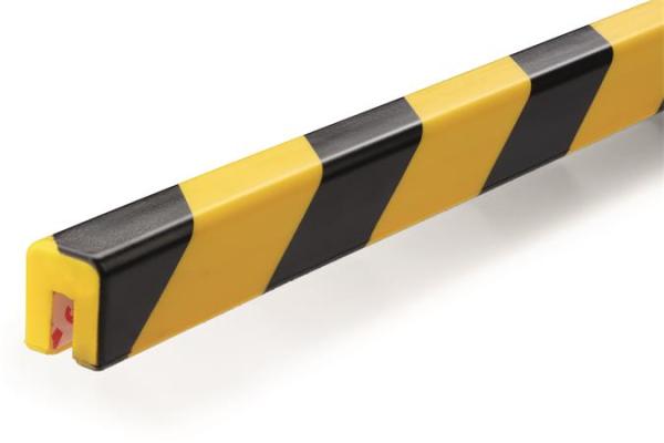 Ochranný profil na hrany, DURABLE "E8", žltá-čierna 1