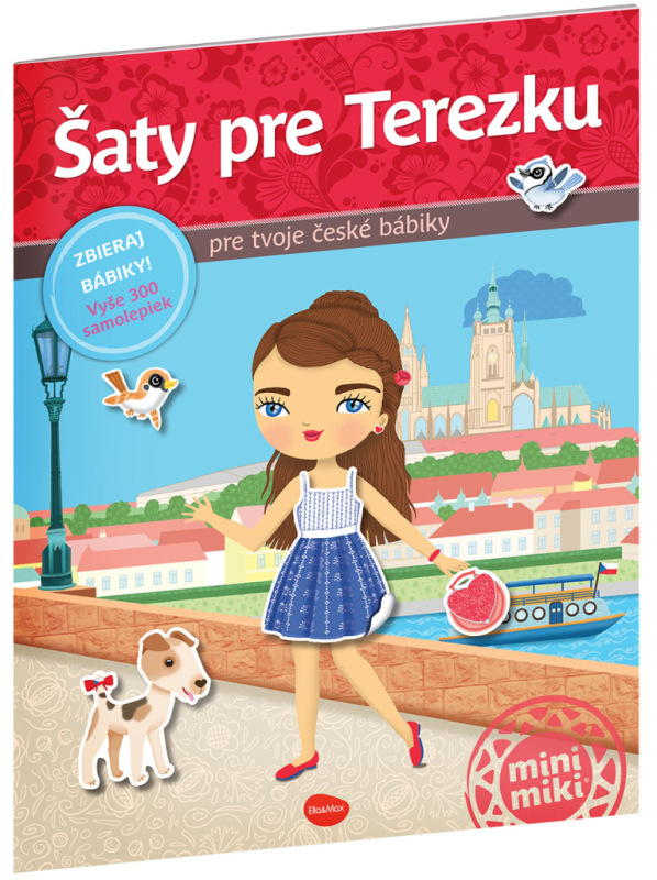 Šaty pre TEREZKU ─ Kniha samolepiek
