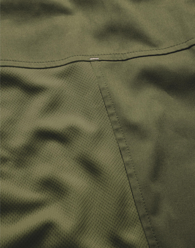 Short-Sleeve Chef Jacket Green-Generation 4