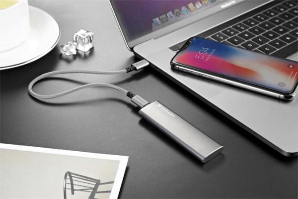 SSD (externá pamäť) 120 GB, USB 3.1, VERBATIM "Vx500", sivá 4