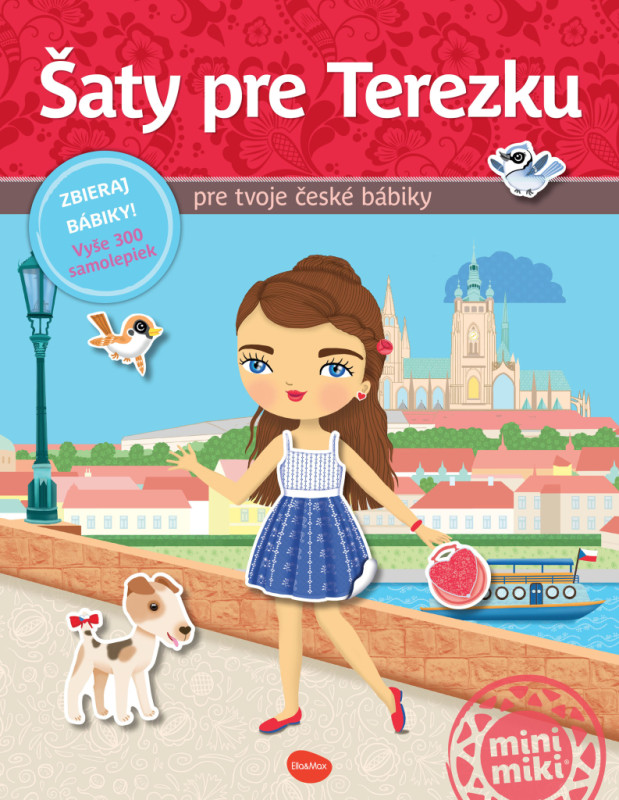 Šaty pre TEREZKU ─ Kniha samolepiek 6