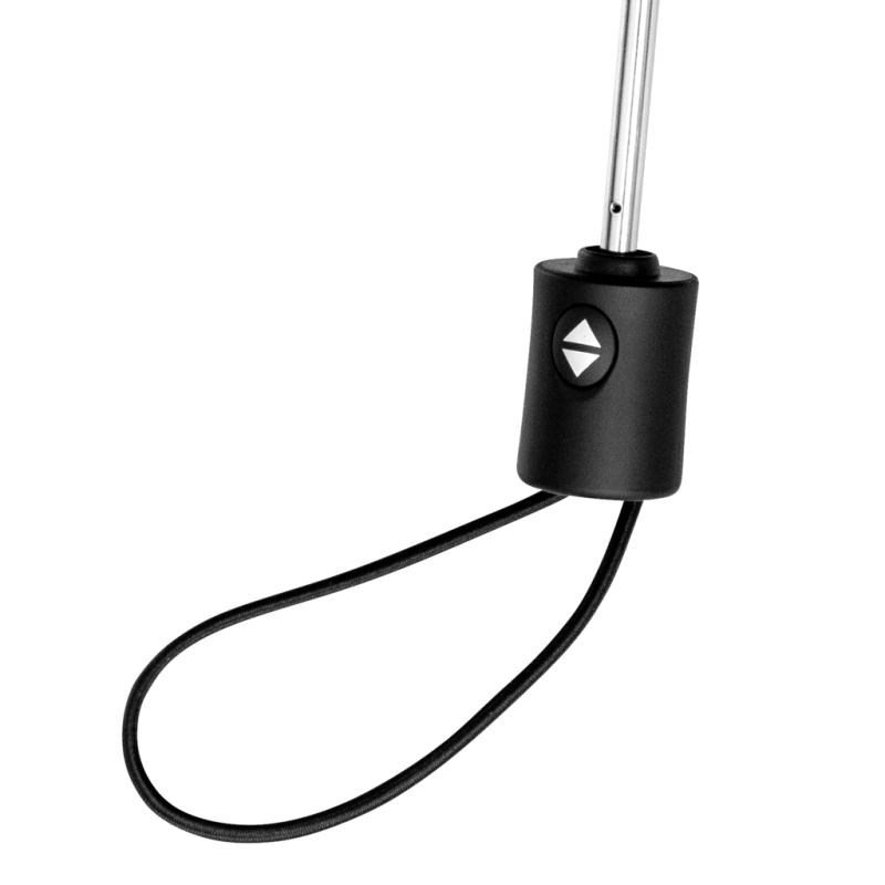 Ultra ľahký dáždnik 20,5" Swiss Peak z RPET AWARE™ čierna 4