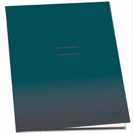 Zošit, A5, linajkový, 52 listov, PULSE "Dark Colours" 2