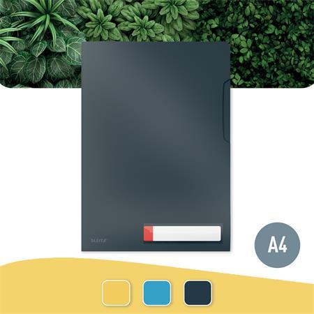 Euroobal, "L", A4, PP, LEITZ "Cosy Privacy", matná sivá 2