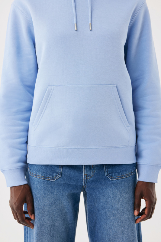 IQONIQ Joshua Unisex mikina s kapucňou z rec. bavlny sky blue XS 16