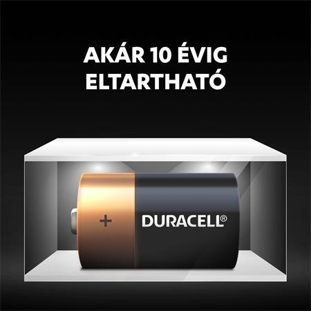 Batéria, D goliath, 2ks, DURACELL "Basic" 4