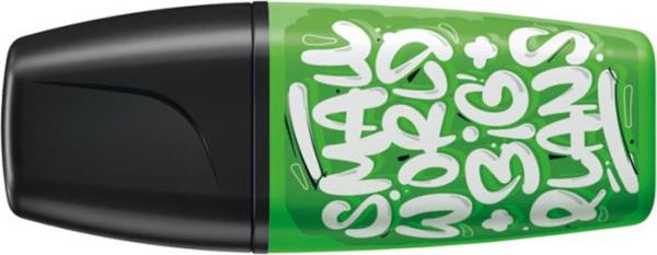 Zvýrazňovač, 2-5 mm, STABILO "Boss Mini Snooze One", zelená 1
