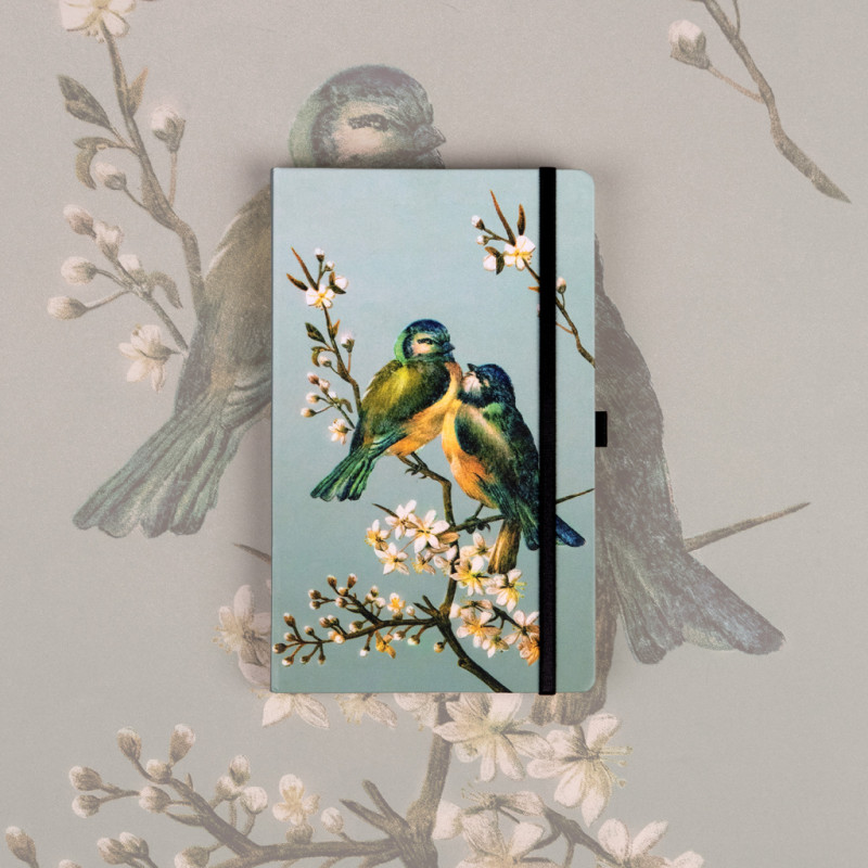 NOTIQUE Notes Vtáci Kateřiny Winterové, bodkovaný, 13 x 21 cm 4