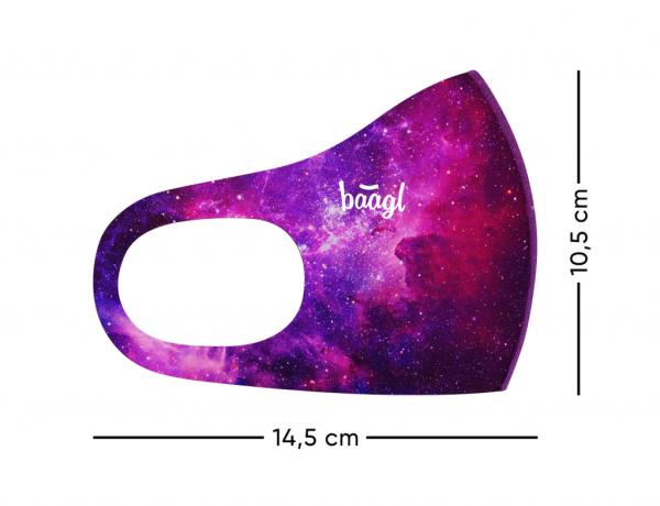 BAAGL Antibakteriálne rúško pre deti Galaxy 1