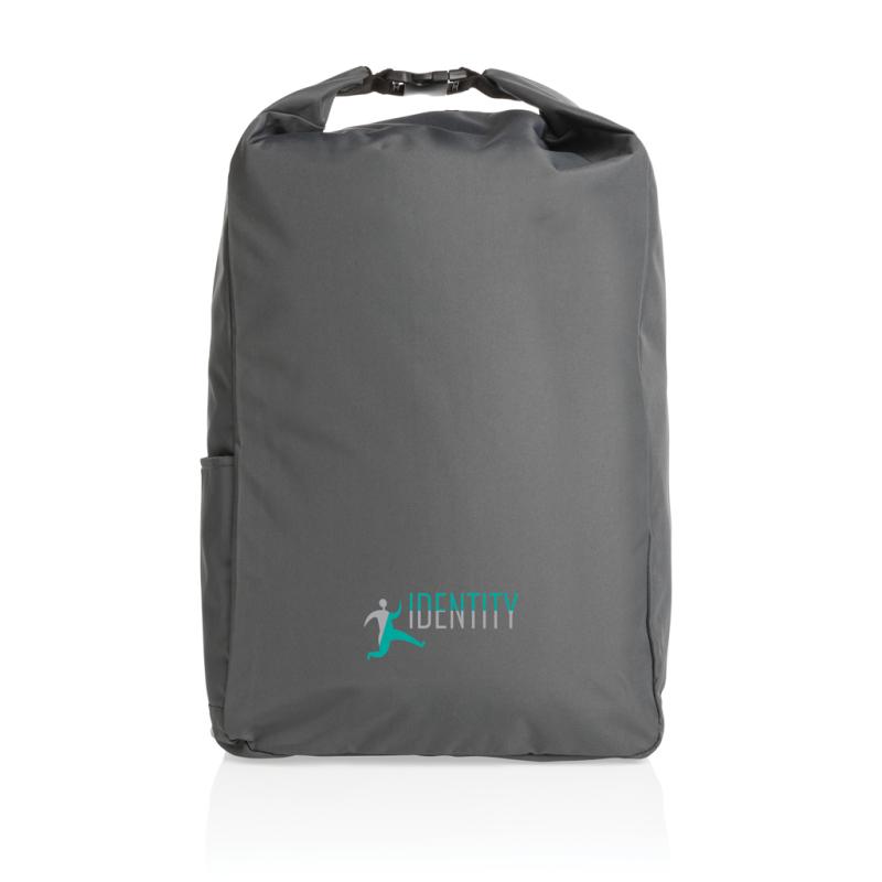 Základný rolltop batoh Impact z RPET AWARE™ antracitová 10