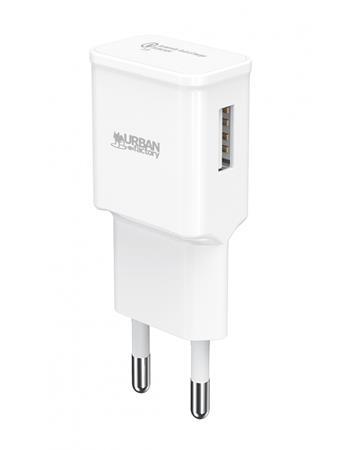 Sieťová nabíjačka, 1xUSB-A (5,0V/3,0A), URBAN FACTORY