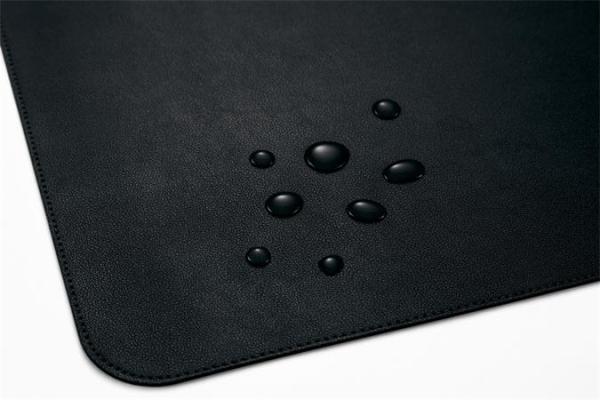 Podložka na stôl, 800x300 mm, obojstranná, SIGEL, čierno-červená 3
