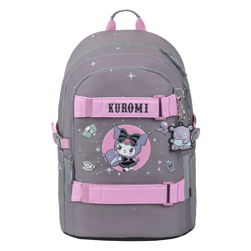 BAAGL Školský batoh Skate Kuromi Grey GRS