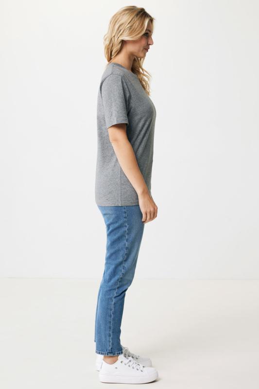 Ľahké tričko IQONIQ Sierra z recykl. bavlny light heather anthracite XXS 6