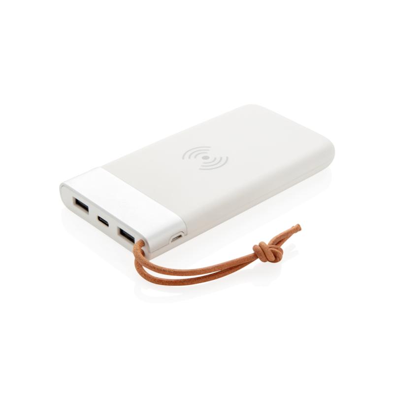 Bezdrôtová powerbanka Aria 8 000 mAh 5W biela 1