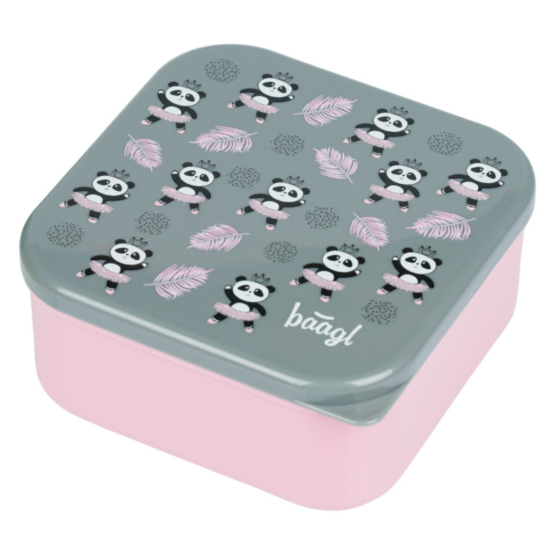 BAAGL Box na desiatu 4 v 1 Panda