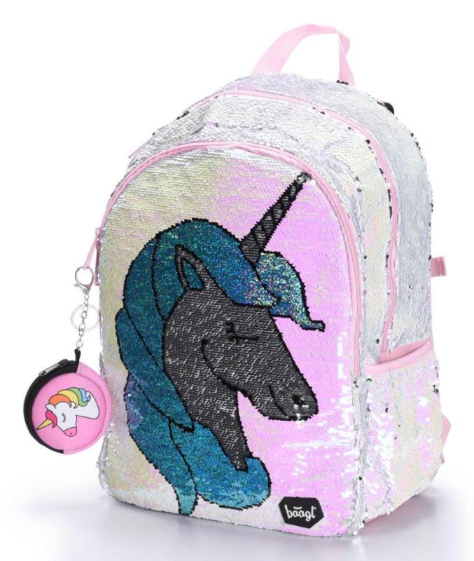 BAAGL Školský batoh Fun Unicorn 2
