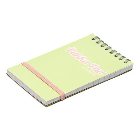 Poznámkový blok, A7, linkovaný, 50 listov, PUKKA PAD "Pastel", mix farieb 4