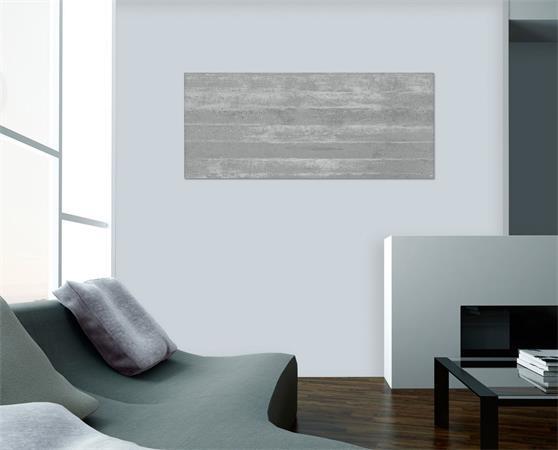 SIGEL Magnetická sklenená tabuľa, 130x55 cm, "Artverum® ", betónový vzor 2