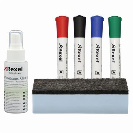 Štartovacia sada k bielym tabuliam  REXEL "Quartet" 1