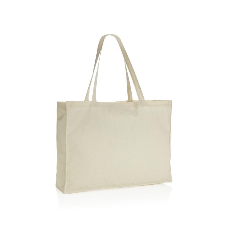 Nákupná taška Impact zo 145g recyklovanej bavlny AWARE™ off white 1
