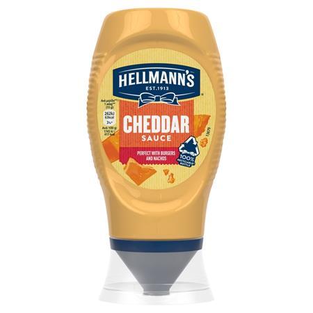 Cheddar omáčka, 250 g, HELLMANNS 1