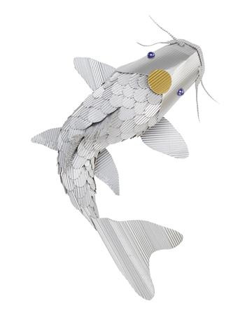 Vlnitý kartón, 35x50 cm, 10 listov, FOLIA, zlatá a strieborná farba 3