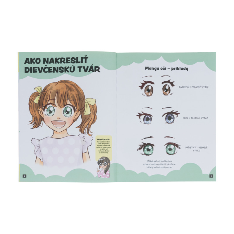 Ako kresliť KAWAII MANGA: POSTAVY – Krok za krokom s MISAKO 2