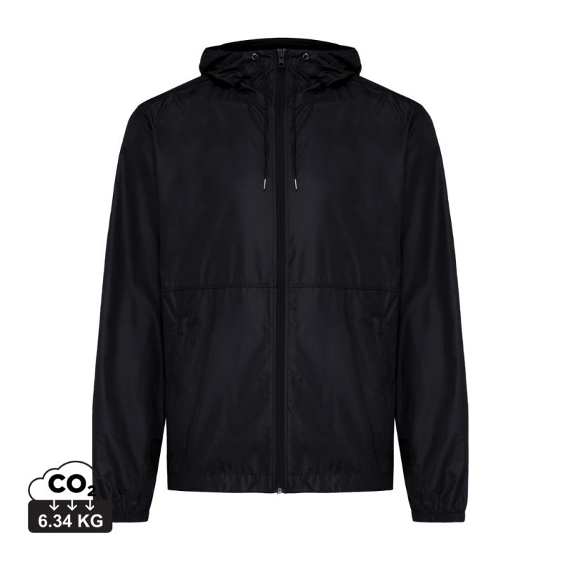 Ľahká bunda IQONIQ Logan z recykl. polyesteru čierna 5XL