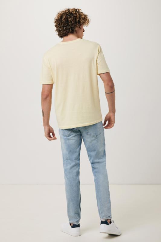 Tričko IQONIQ Brett z recykl. bavlny cream yellow L 5
