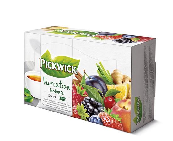 Čajová sada, 70x2 g + 10x1,75 g, 20x1,5 g, 100 ks, PICKWICK "Horeca Variácie" 1