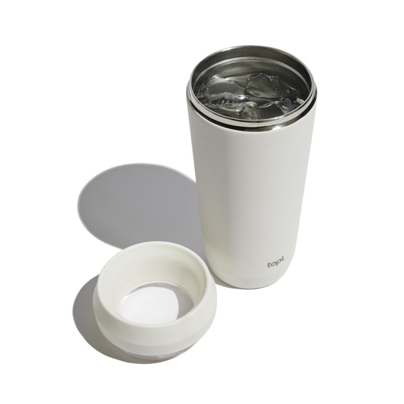 Termohrnček Topl To Go 354 ml z RCS recyklovanej ocele biela 2