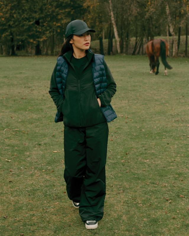 Micro fleece bunda na zips IQONIQ Talung z rec. polyesteru čierna XXL 17