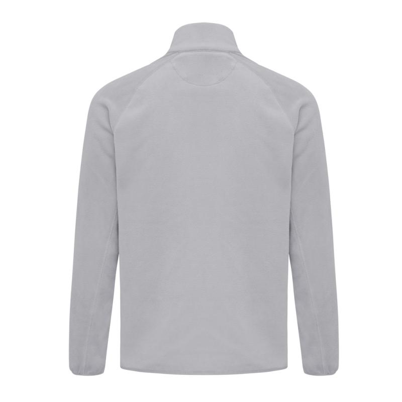 Micro fleece bunda na zips IQONIQ Talung z rec. polyesteru storm grey XXXL 2