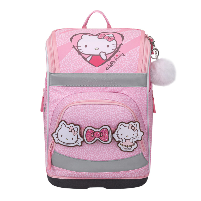 BAAGL SADA 5 Zippy Plus Hello Kitty Sweet Leopard: aktovka, peračník, vrecko, zástera, peň 1