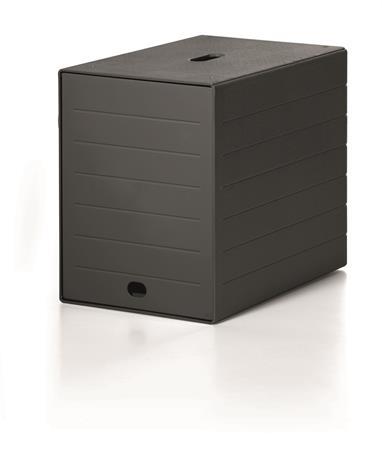 Zásuvkový box, plastový, 7 zásuviek, DURABLE "Idealbox Plus", antracitová 2