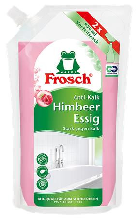 Odstraňovač vodného kameňa s malinovým octom, 950 ml, náhradná náplň, FROSCH 1