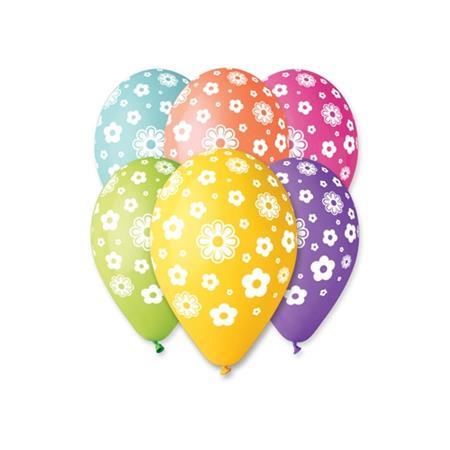 . Balón, 30 cm, kvetinky 1