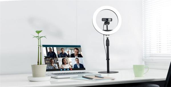 Svetlo s držiakom webovej kamery, LED, USB, KENSINGTON "L1000" 3