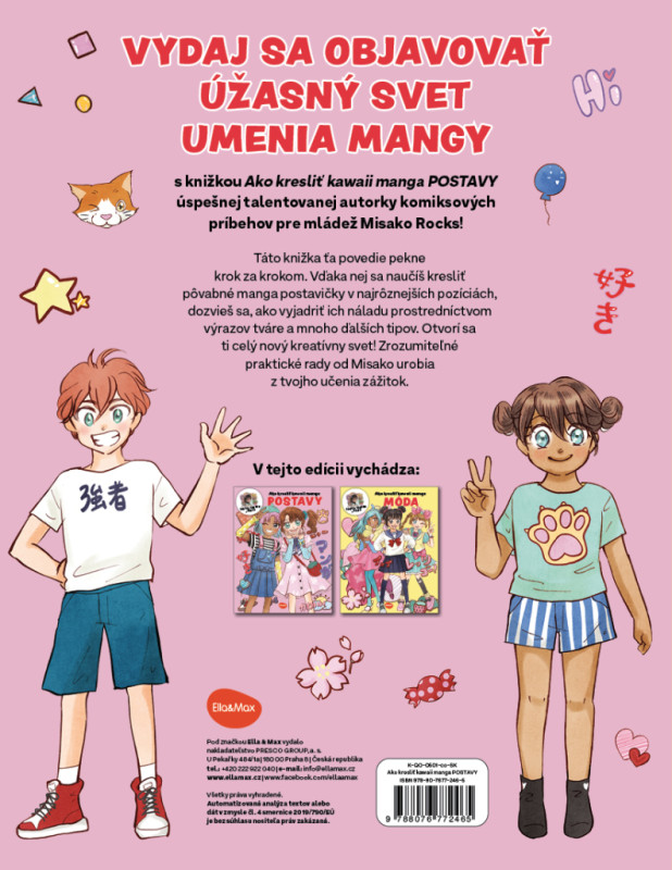 Ako kresliť KAWAII MANGA: POSTAVY – Krok za krokom s MISAKO 6