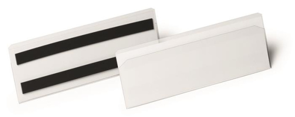 Logistické vrecko, magnetické, 1/2 A5, hotizontálne, DURABLE "HARD COVER", priehľadné 1