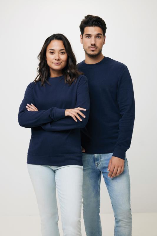 Mikina IQONIQ Zion z recykl. bavlny námornícka modrá XXXL 4